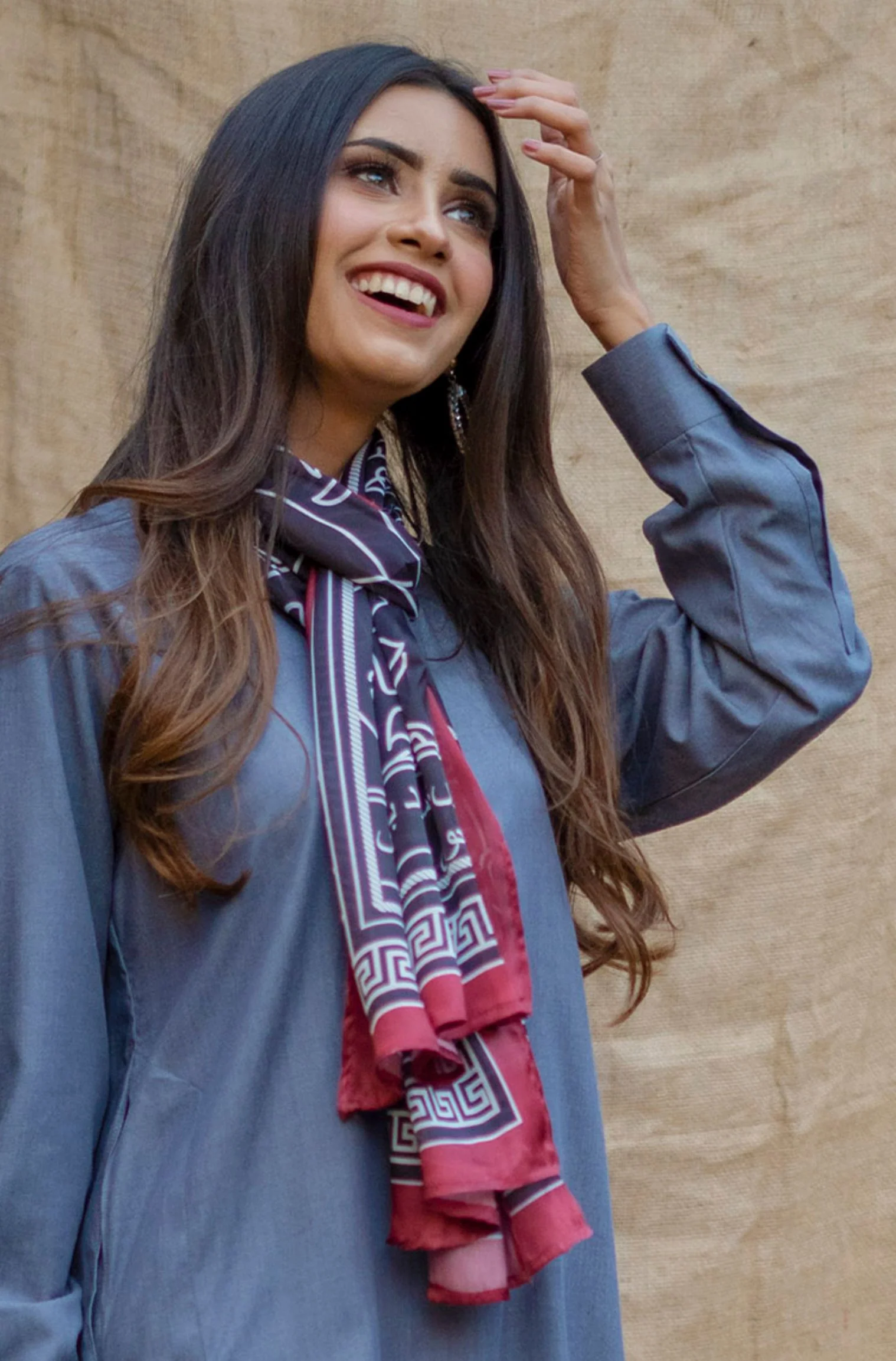 Talaash Scarf - Black - Image 4