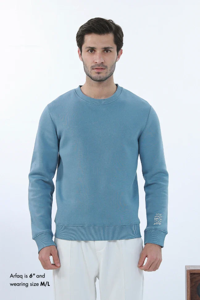 Talaash Sweatshirt - Mist Blue - Image 2