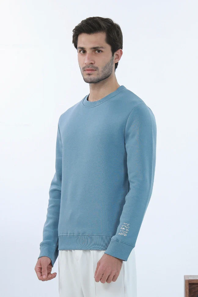 Talaash Sweatshirt - Mist Blue - Image 4