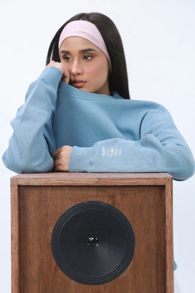 Talaash Sweatshirt - Mist Blue - Image 8