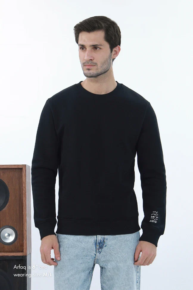 Talaash Sweatshirt - Raven Black - Image 3