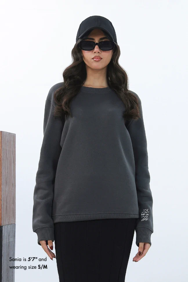 Talaash Sweatshirt - Titanium Grey - Image 3
