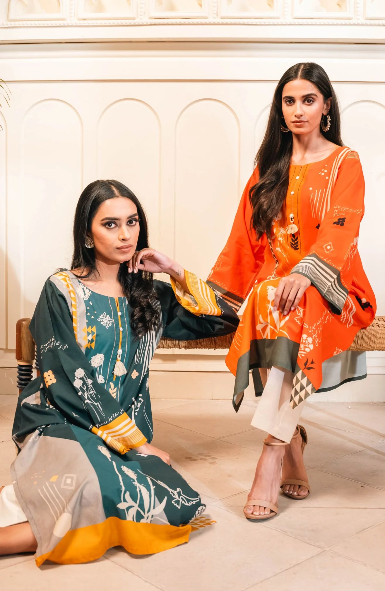 Umeed Kurta - Bright Orange - Image 7