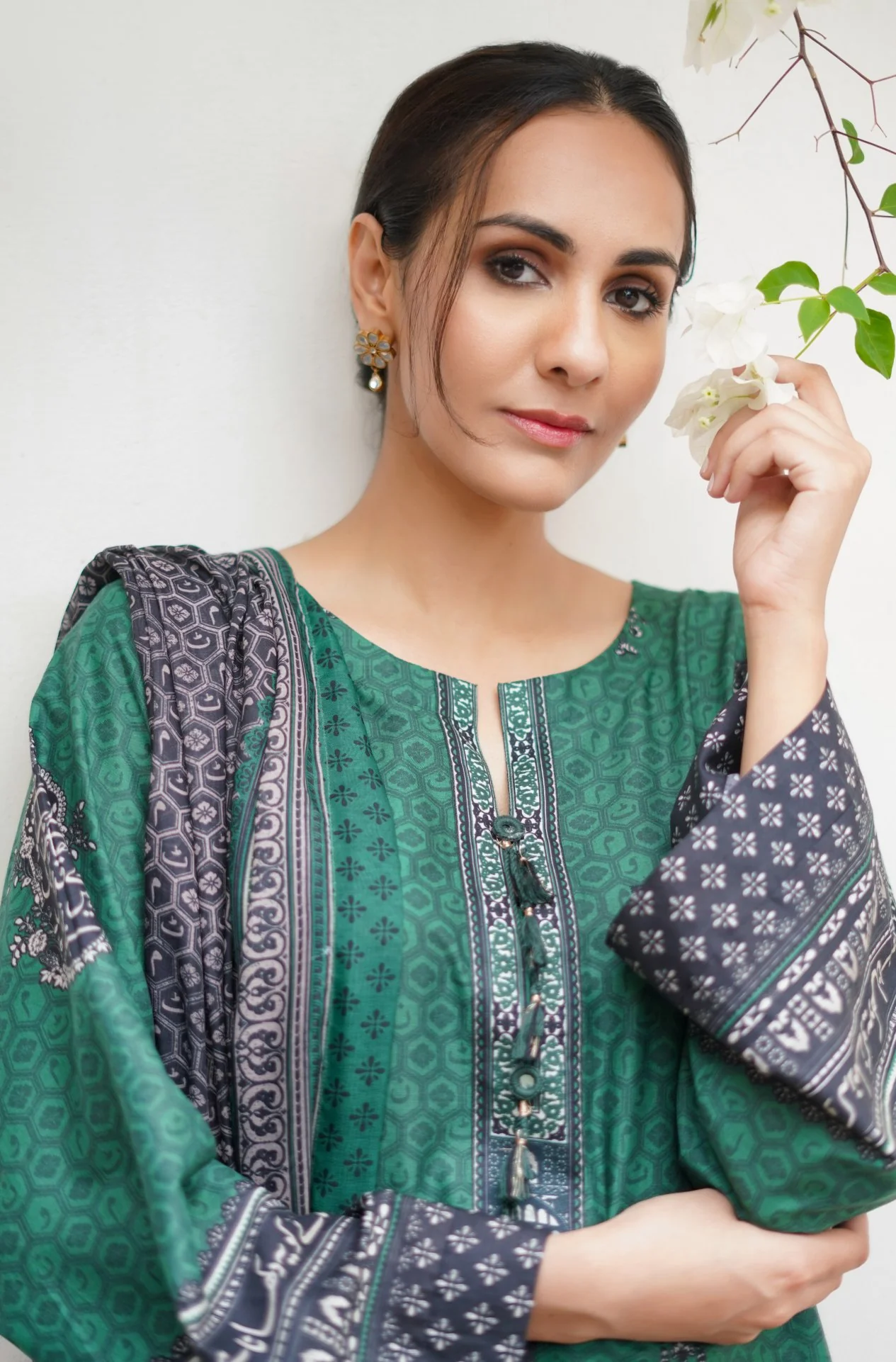 Uraan Co-ord Set - Green & Black - Image 4