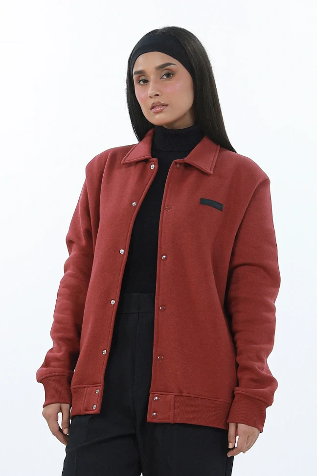 Varsity Jacket - Brick Rust - Image 3