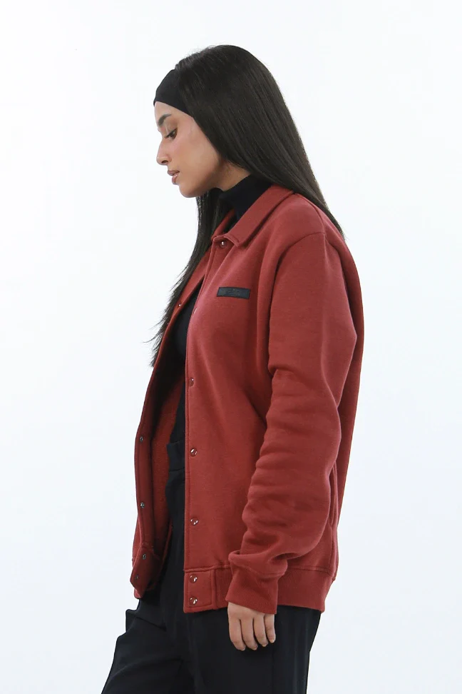 Varsity Jacket - Brick Rust - Image 5