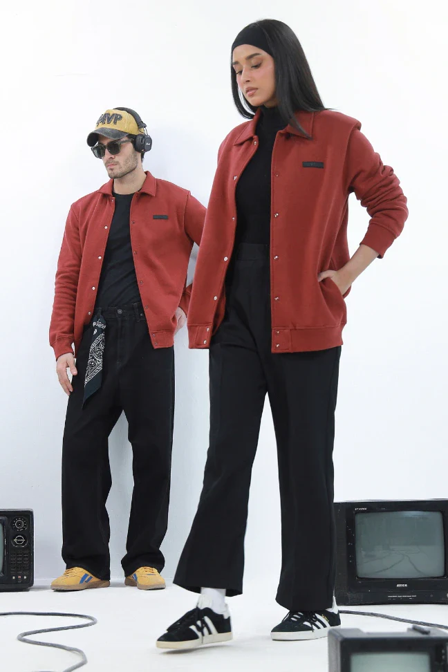 Varsity Jacket - Brick Rust - Image 7