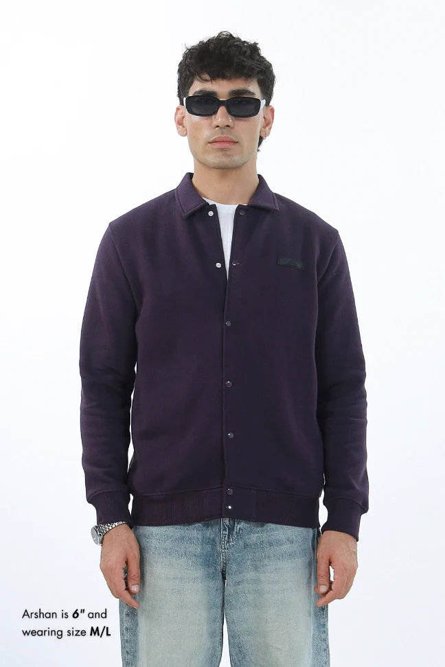 Varsity Jacket - Deep Purple - Image 2