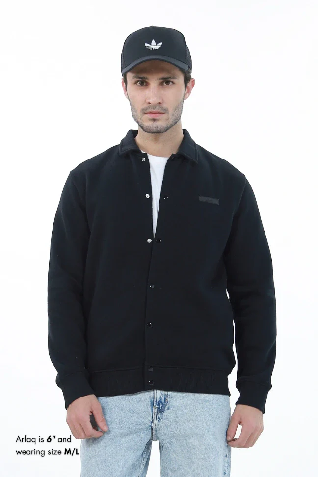 Varsity Jacket - Raven Black - Image 3