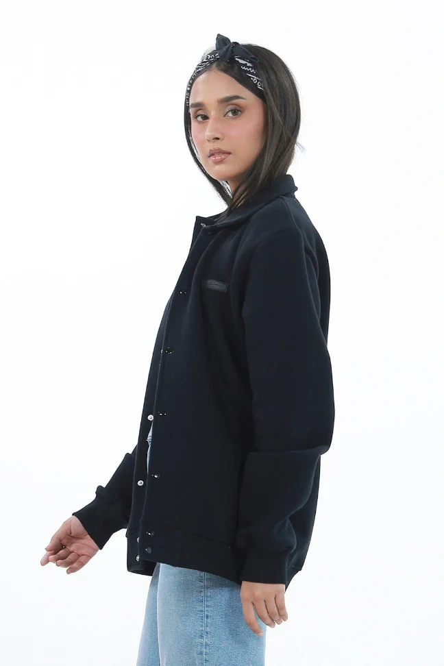 Varsity Jacket - Raven Black - Image 4
