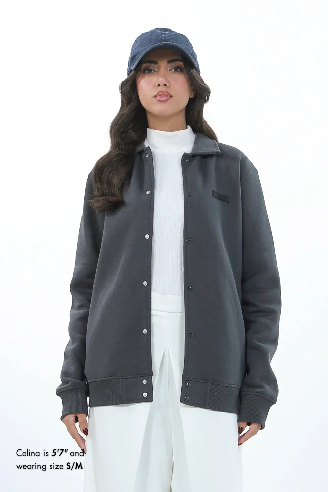 Varsity Jacket - Titanium Grey - Image 5