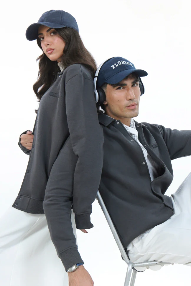 Varsity Jacket - Titanium Grey - Image 7
