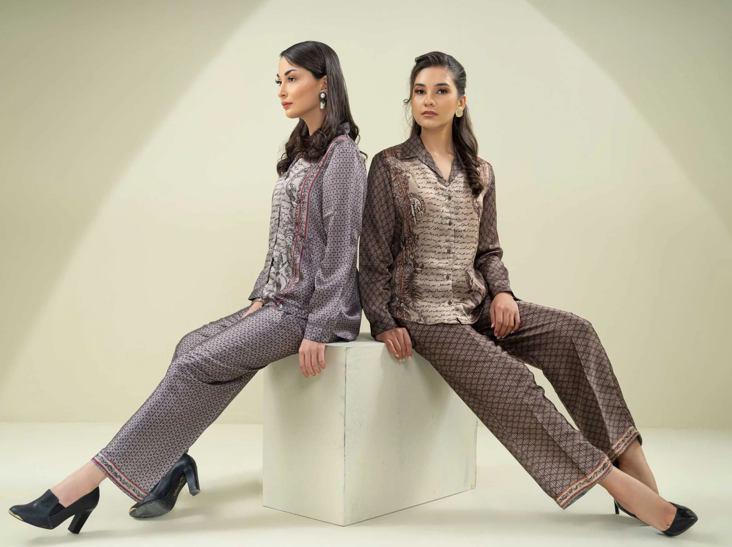 Virsa Co-ord Set - Grey - Image 5