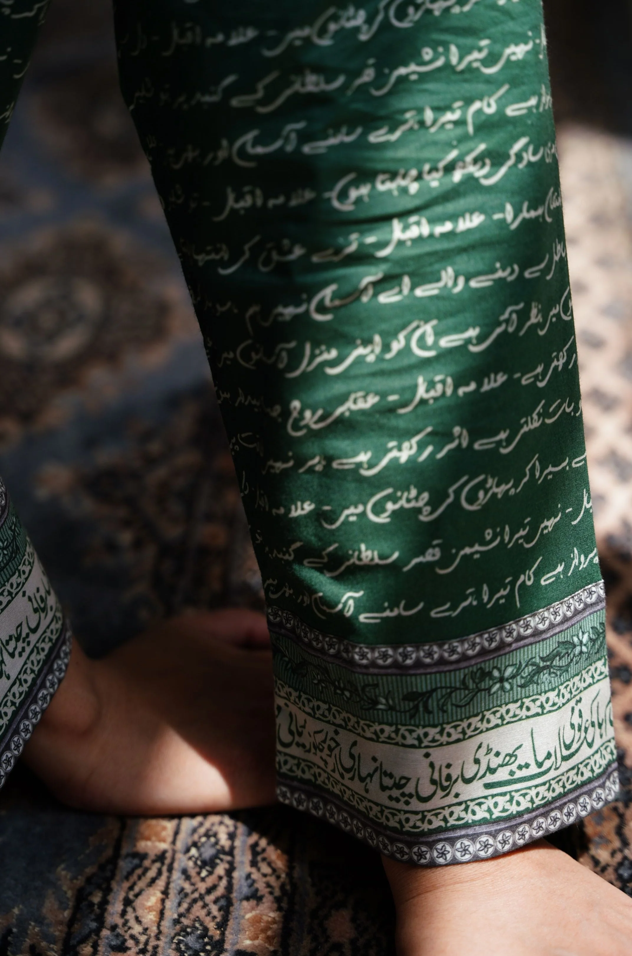 Virsa Lawn Kurta - Green - Image 5
