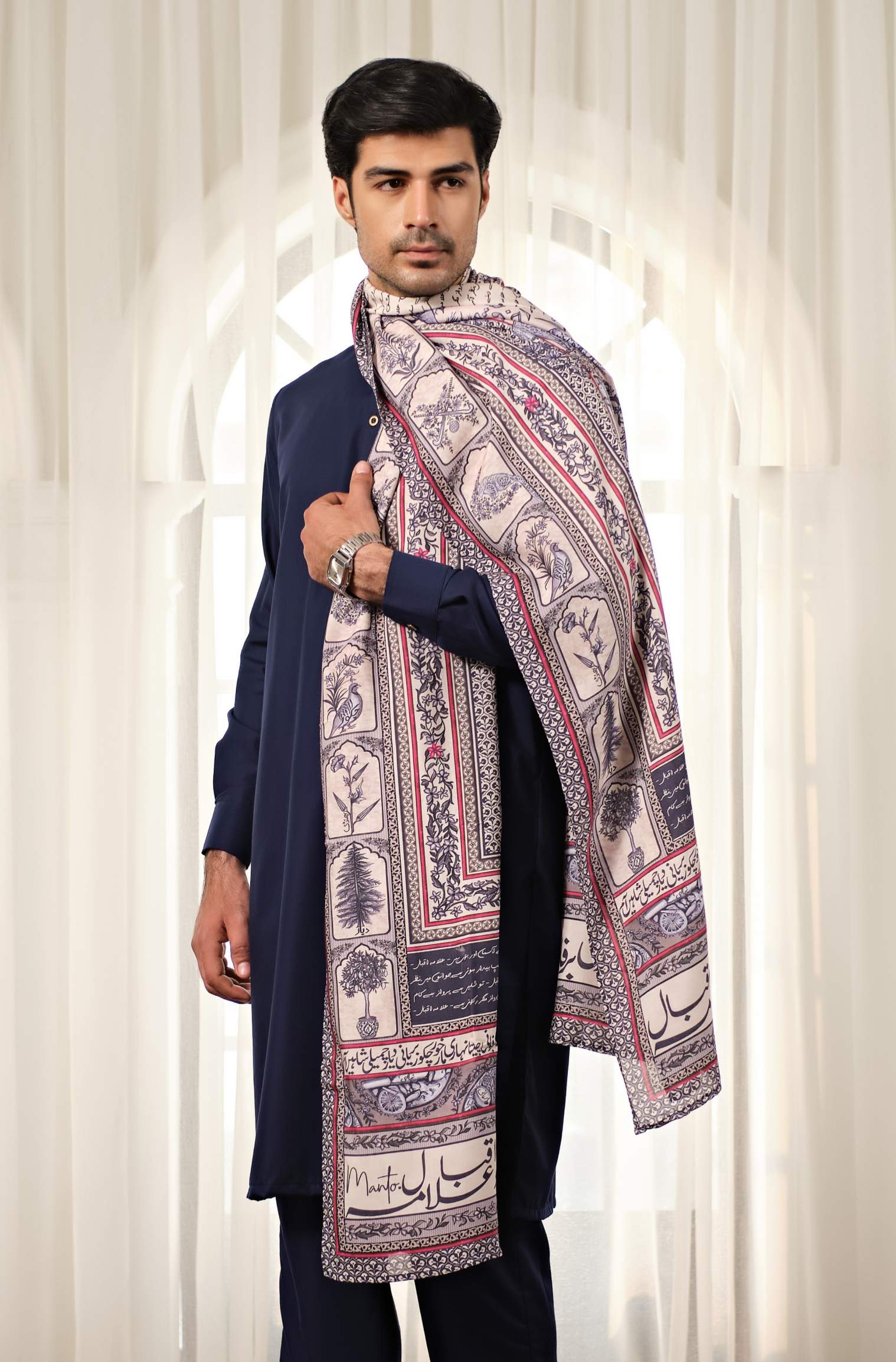 Virsa Odhni - Royal Blue - Image 2