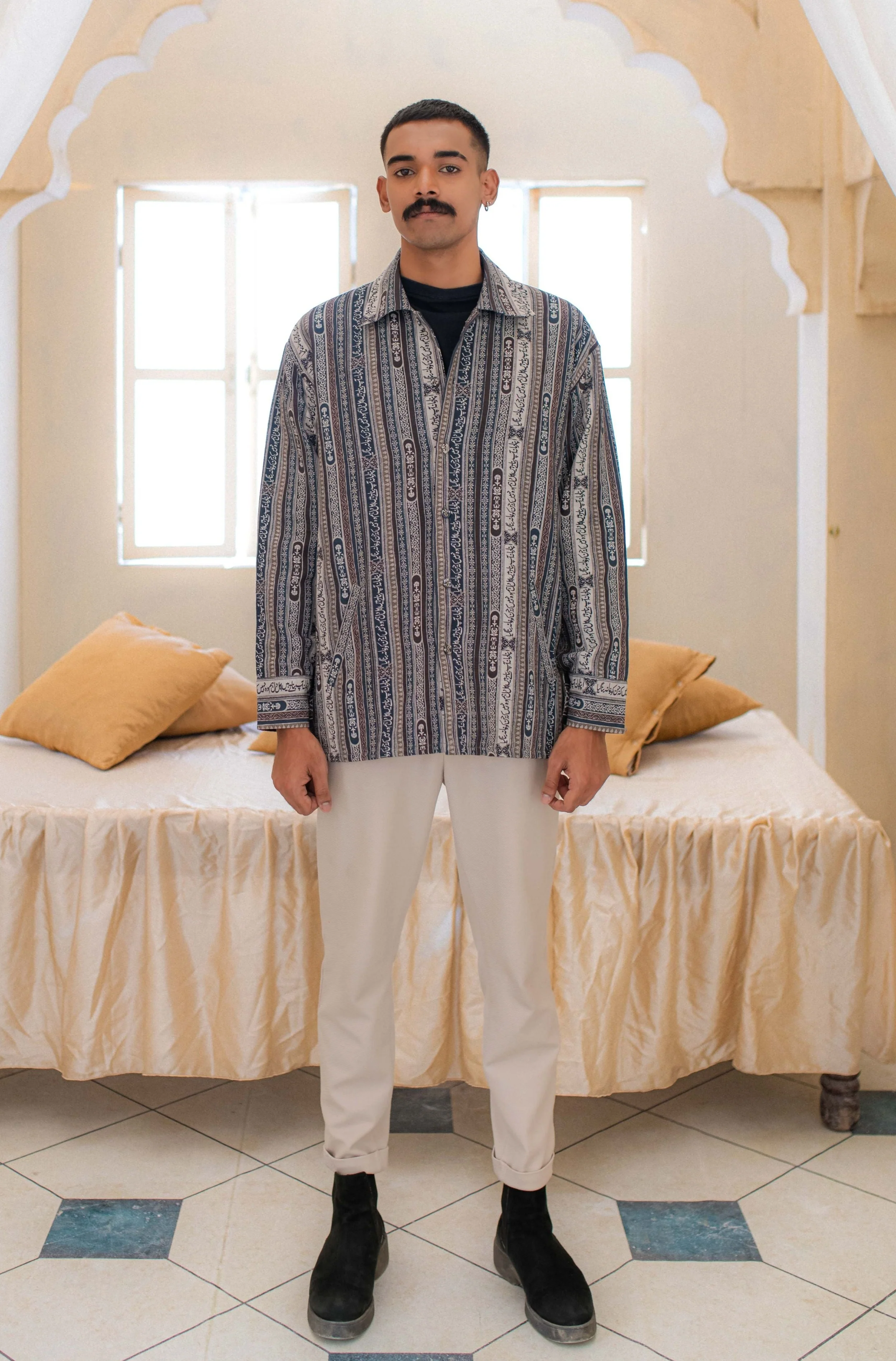 Zamana Overshirt - Ash Blue - Image 5