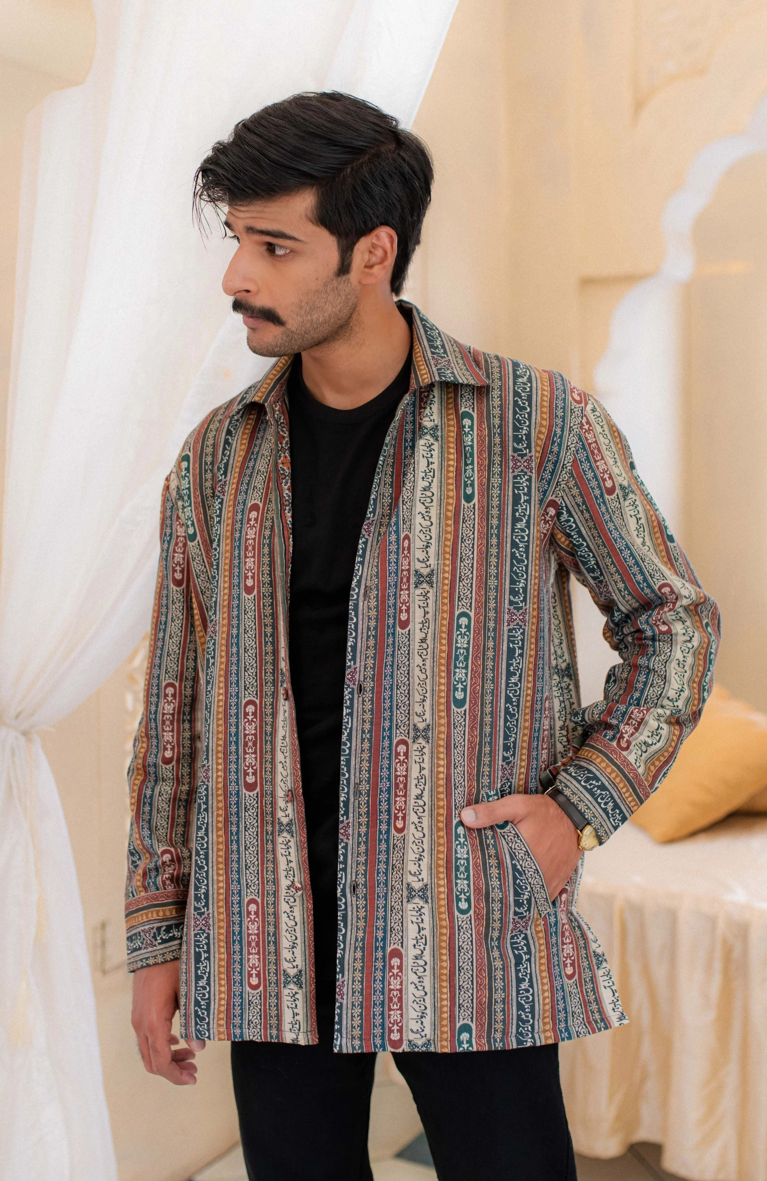 Zamana Overshirt - Forest Green - Image 3