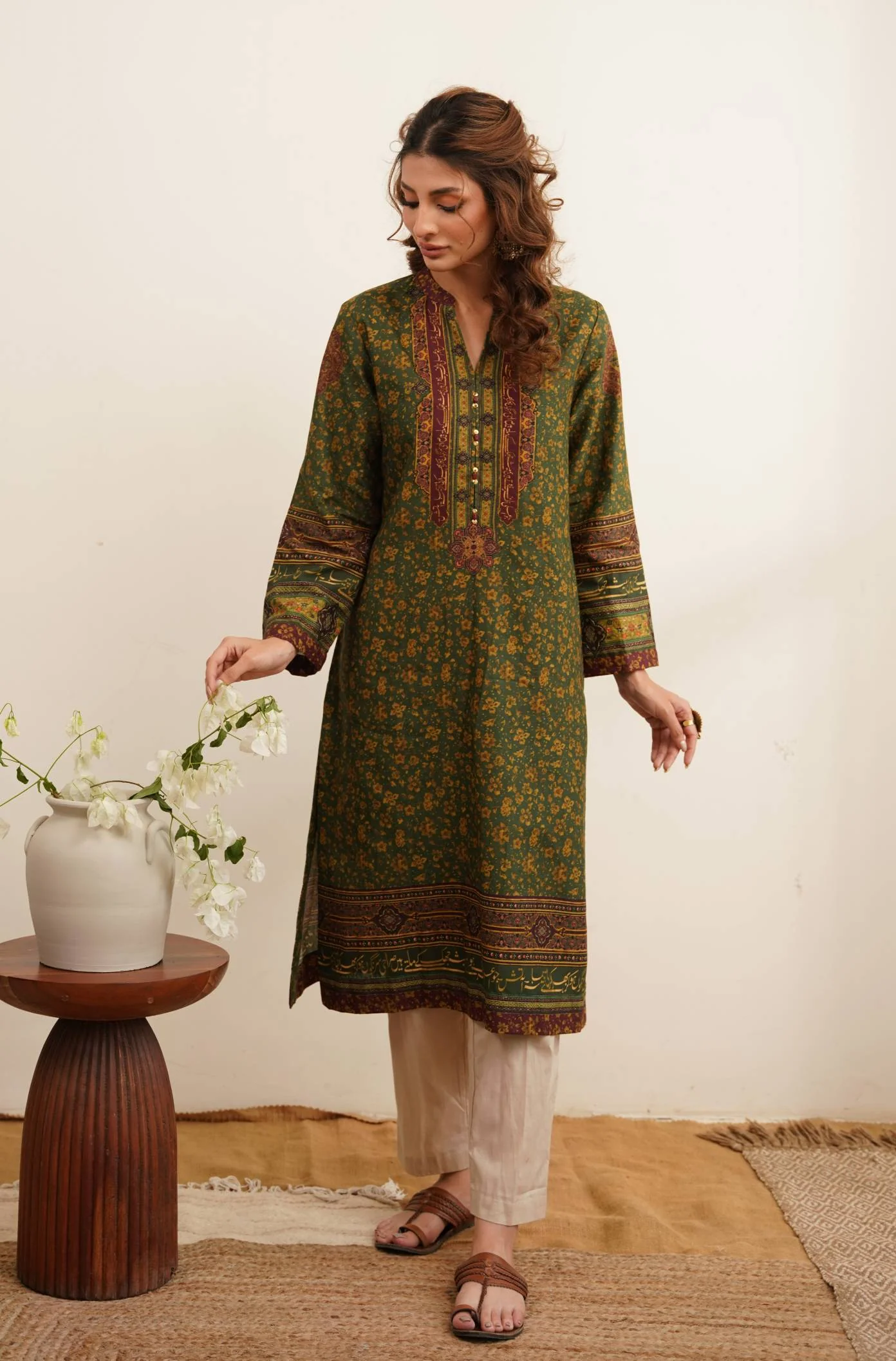 Zarf Kurta – Green - Image 5