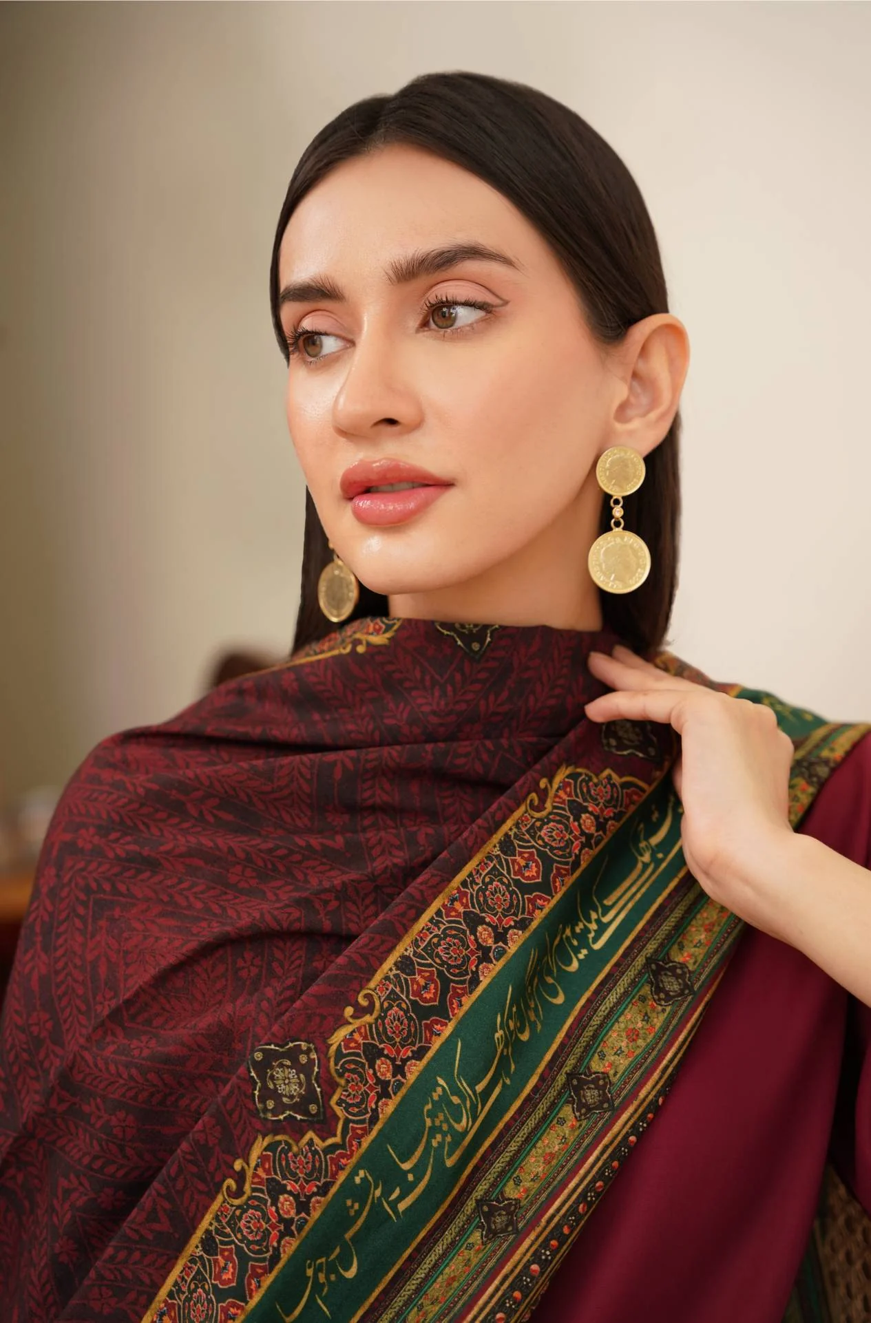 Zarf Odhni - Green & Maroon - Image 4