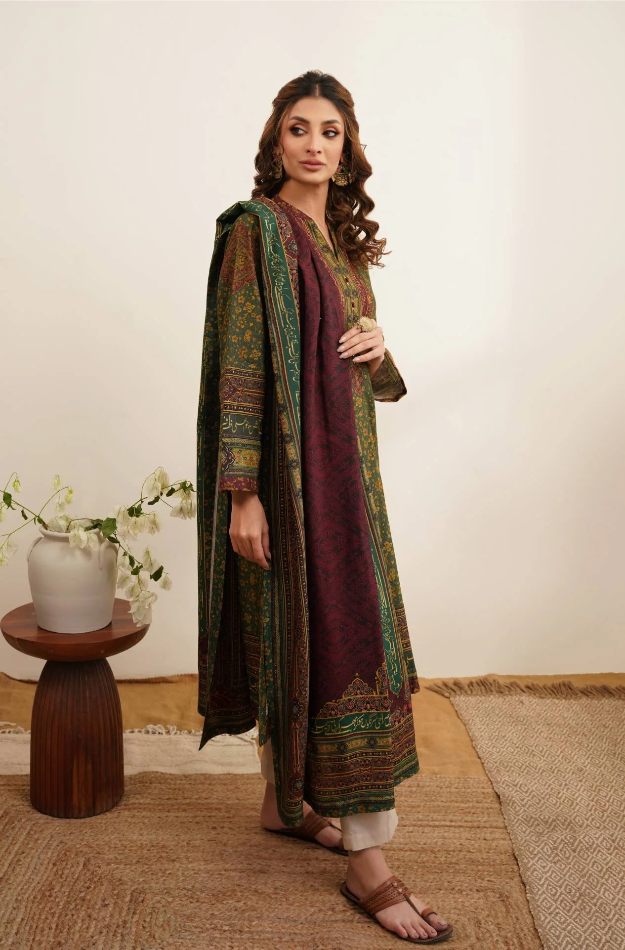 Zarf Odhni - Green & Maroon - Image 6