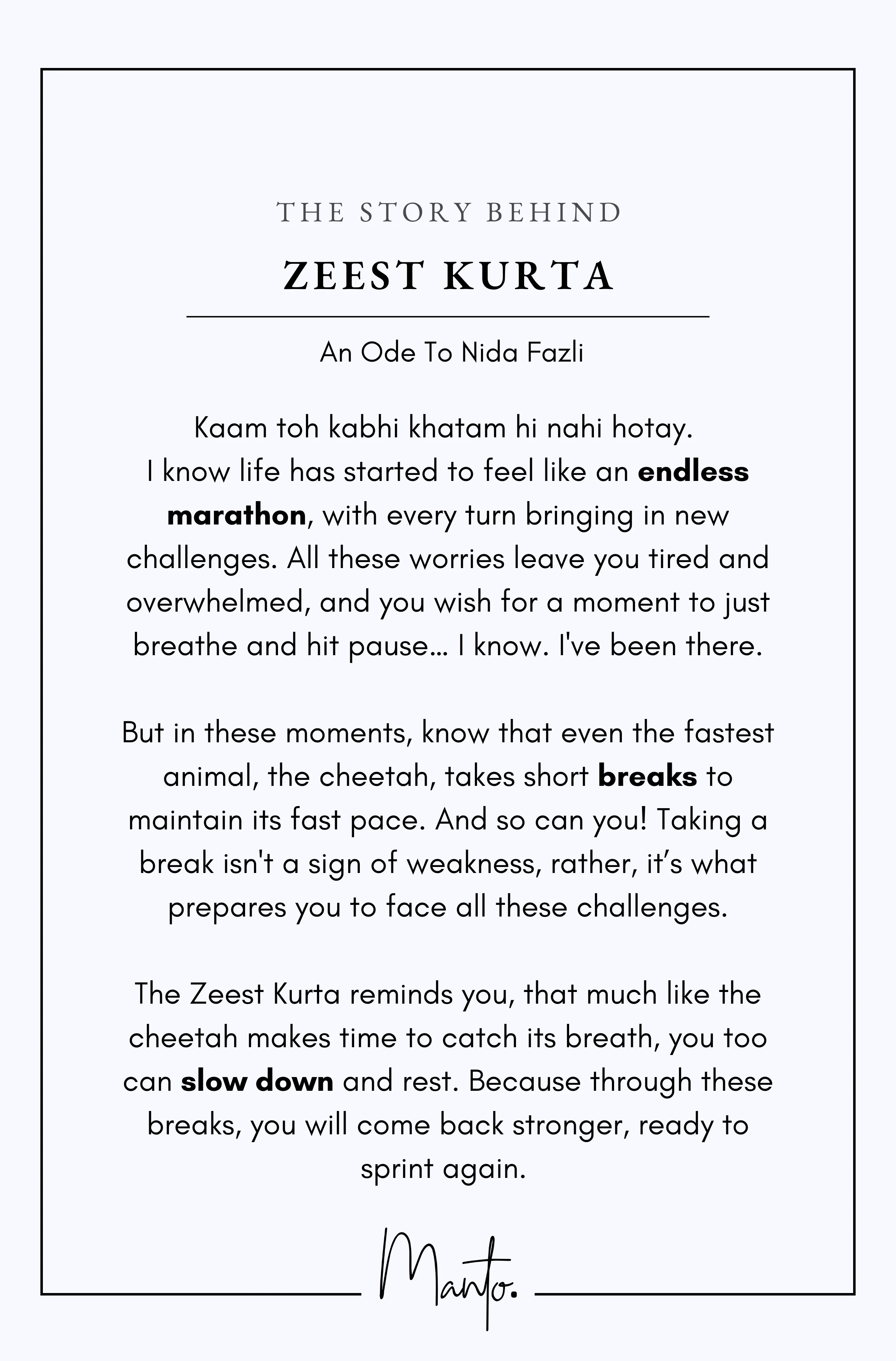 Zeest Kurta - Black - Image 5