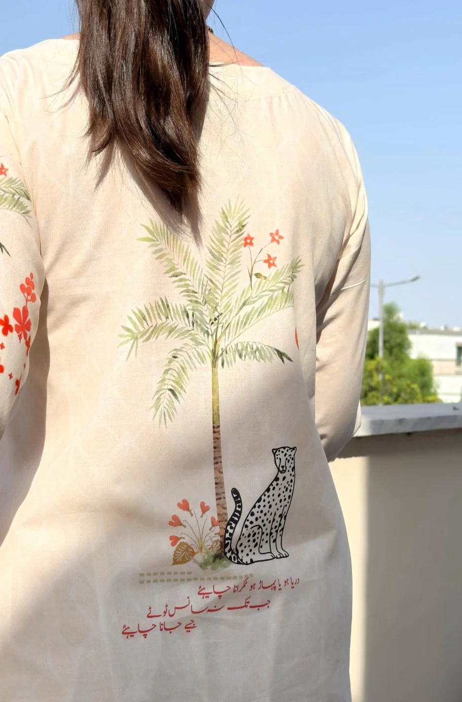 Zeest Kurta - Off White - Image 7