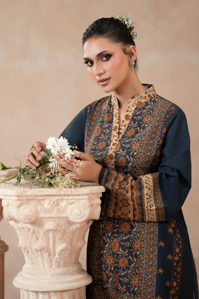 Zuri Kurta - Teal - Image 3