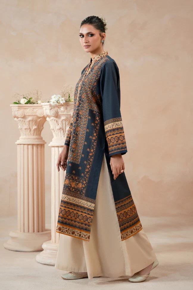 Zuri Kurta - Teal - Image 4